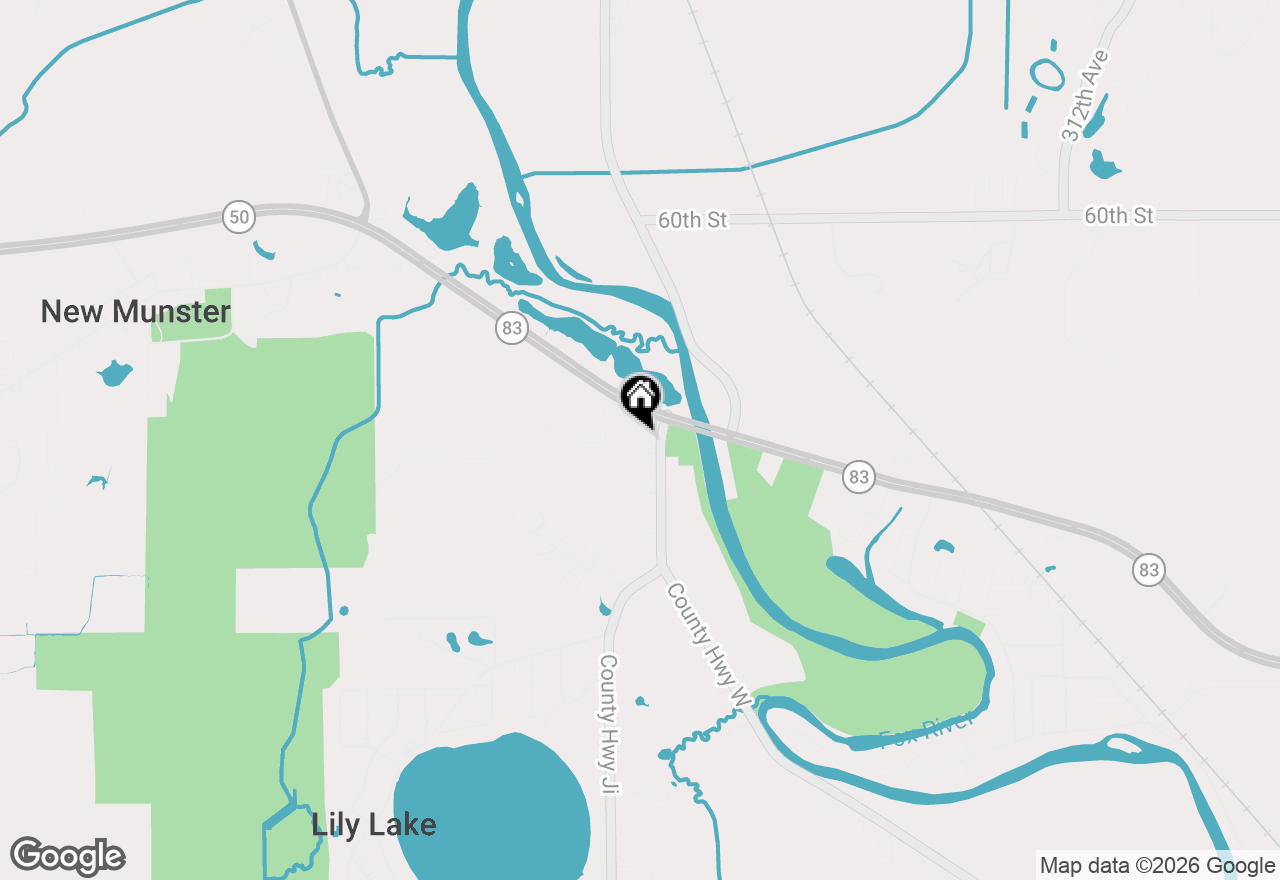Map of 32803 Geneva Rd, Burlington, WI 53105