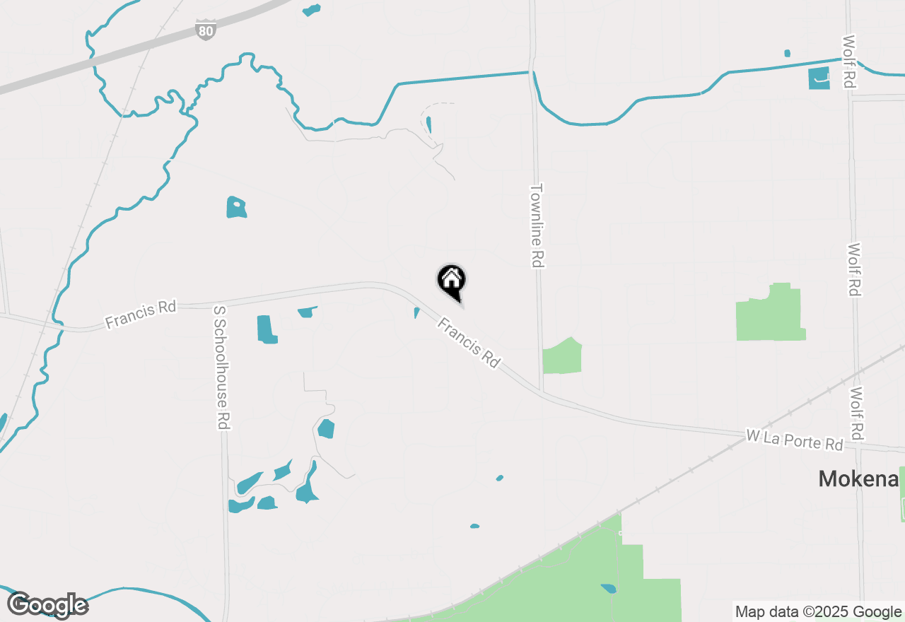 Map of 12201 Maggies Way, Mokena, IL 60448