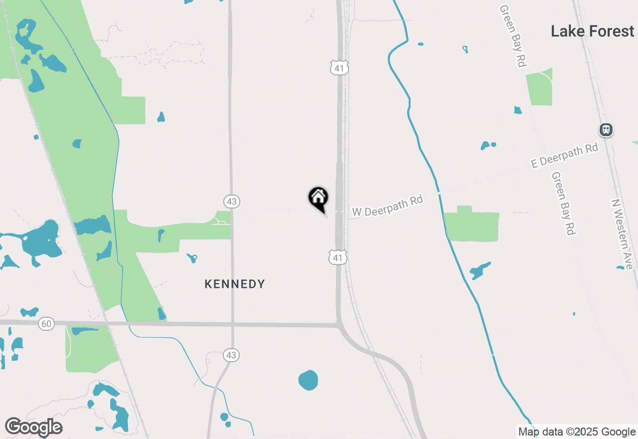 Map of 380 Deerpath Square, Lake Forest, IL 60045