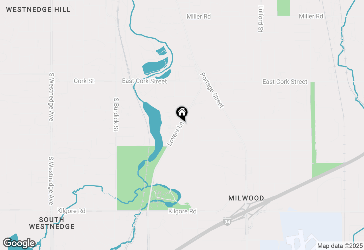 Map of 3717 Lovers Lane, Kalamazoo, MI 49001