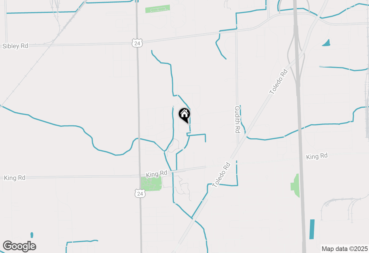 Map of 23347 Primrose Lane, Trenton, MI 48183