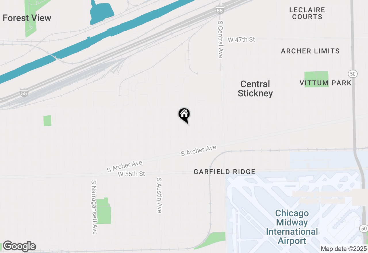 Map of 5211 S Monitor Avenue, Chicago, IL 60638