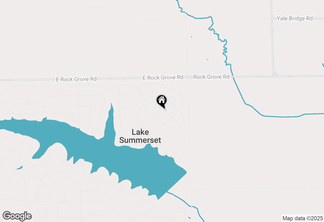Map of 1292 Lake Summerset Road, Lake Summerset, IL 61019