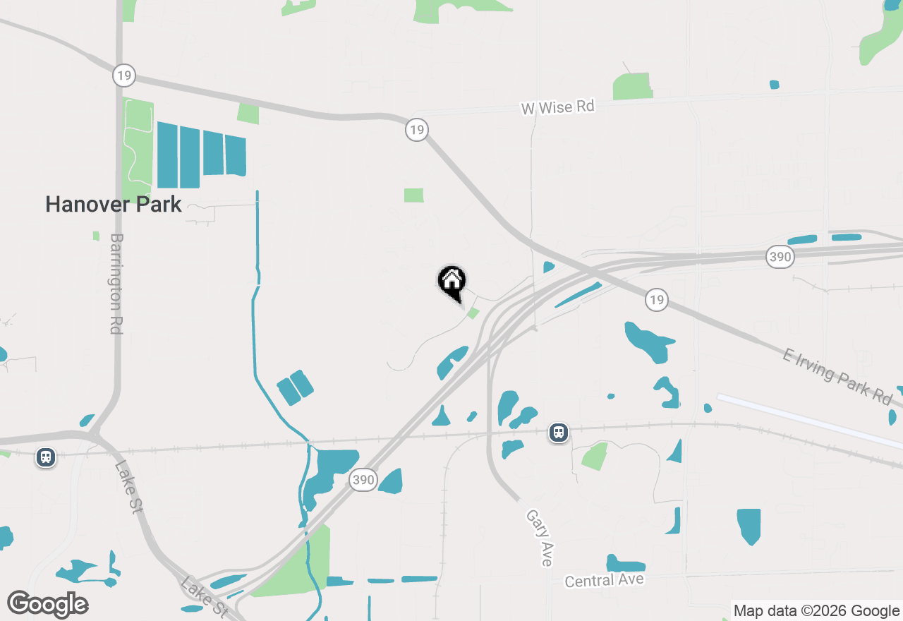 Map of 1760 Nature Court, Schaumburg, IL 60193