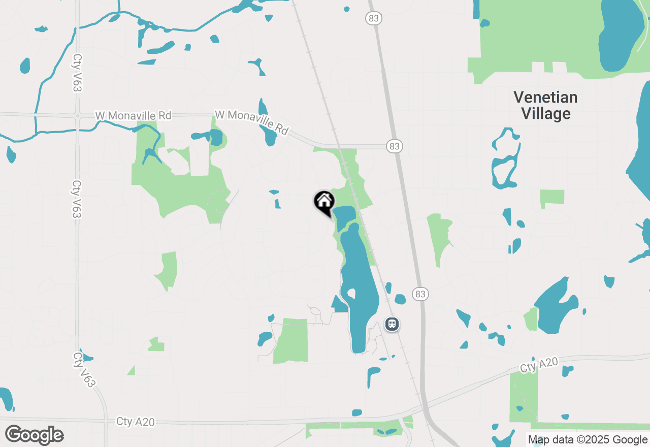 Map of 2380 N Salem Lane, Round Lake Beach, IL 60073