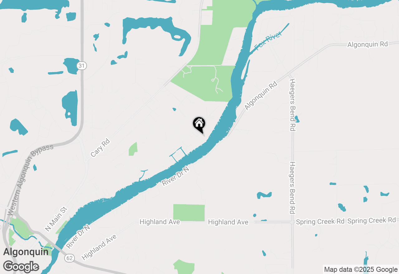 Map of 1639 Heather Drive, Algonquin, IL 60102