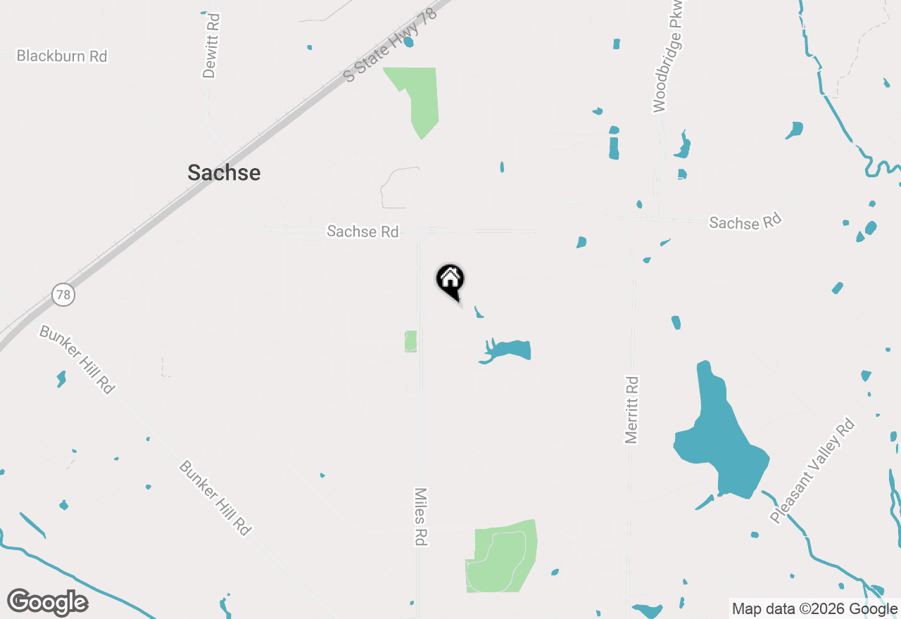 Map of 4409 Trailridge Drive, Sachse, TX 75048