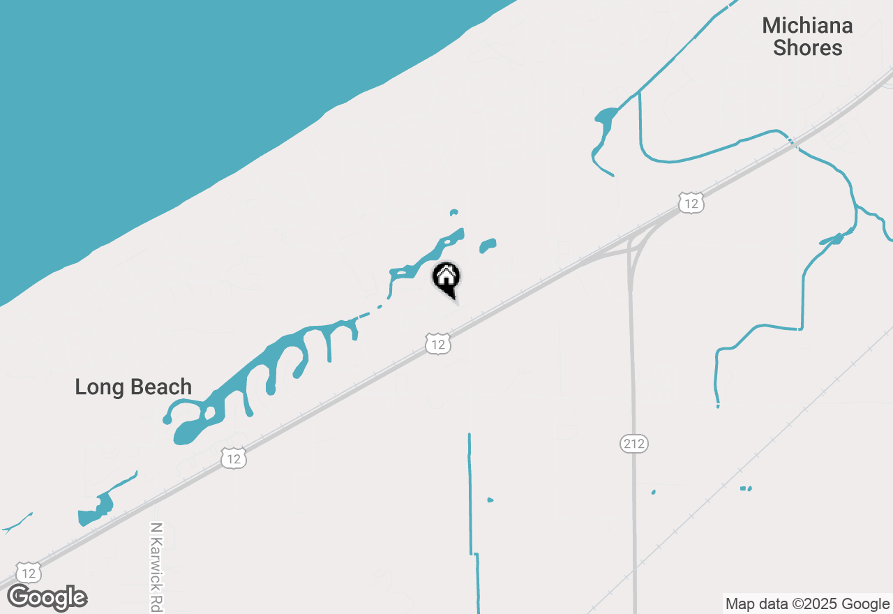 Map of 910 Birch Tree Lane, Michigan City, IN 46360