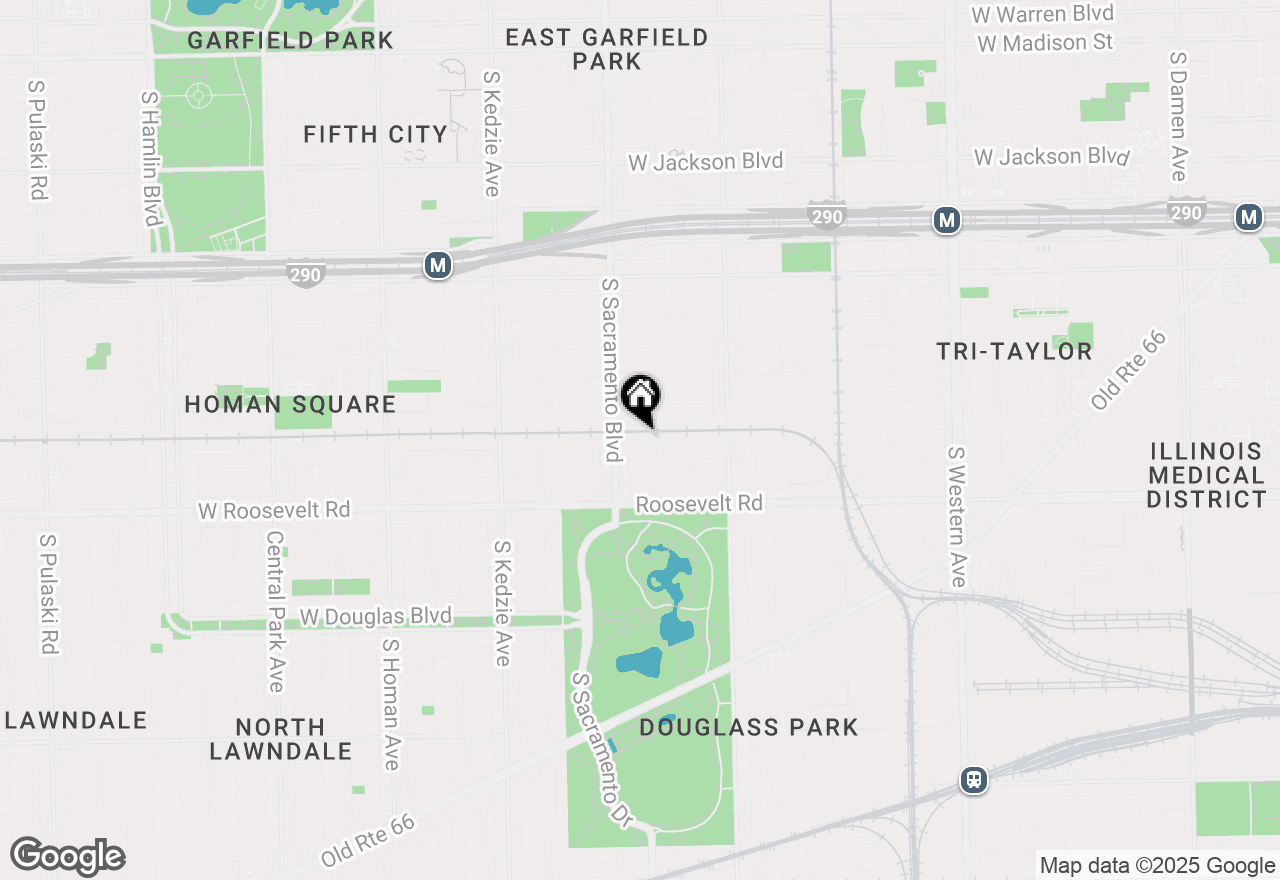 Map of 2932 W Fillmore Street, Chicago, IL 60612