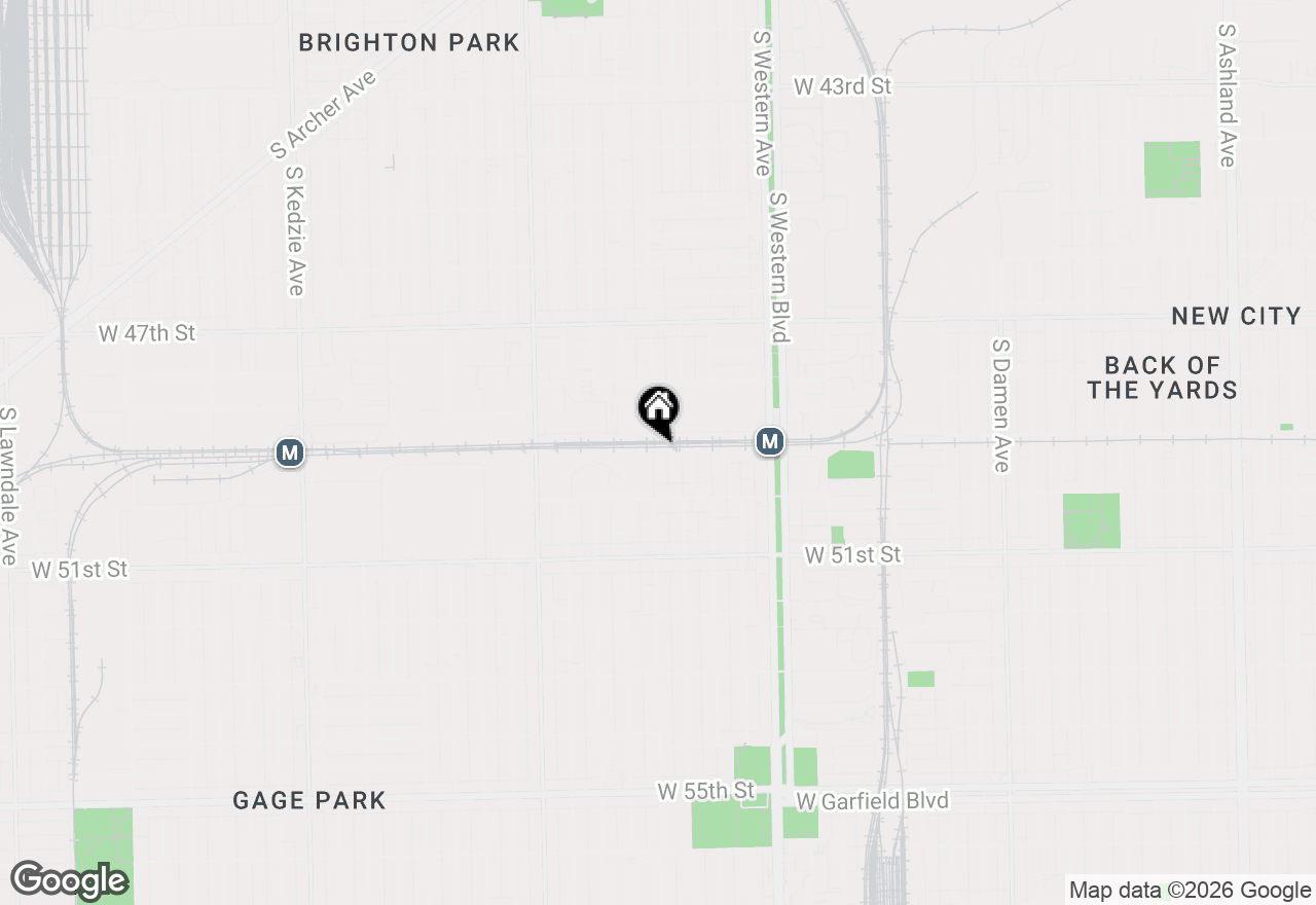 Map of 4913 S Rockwell Street, Chicago, IL 60632