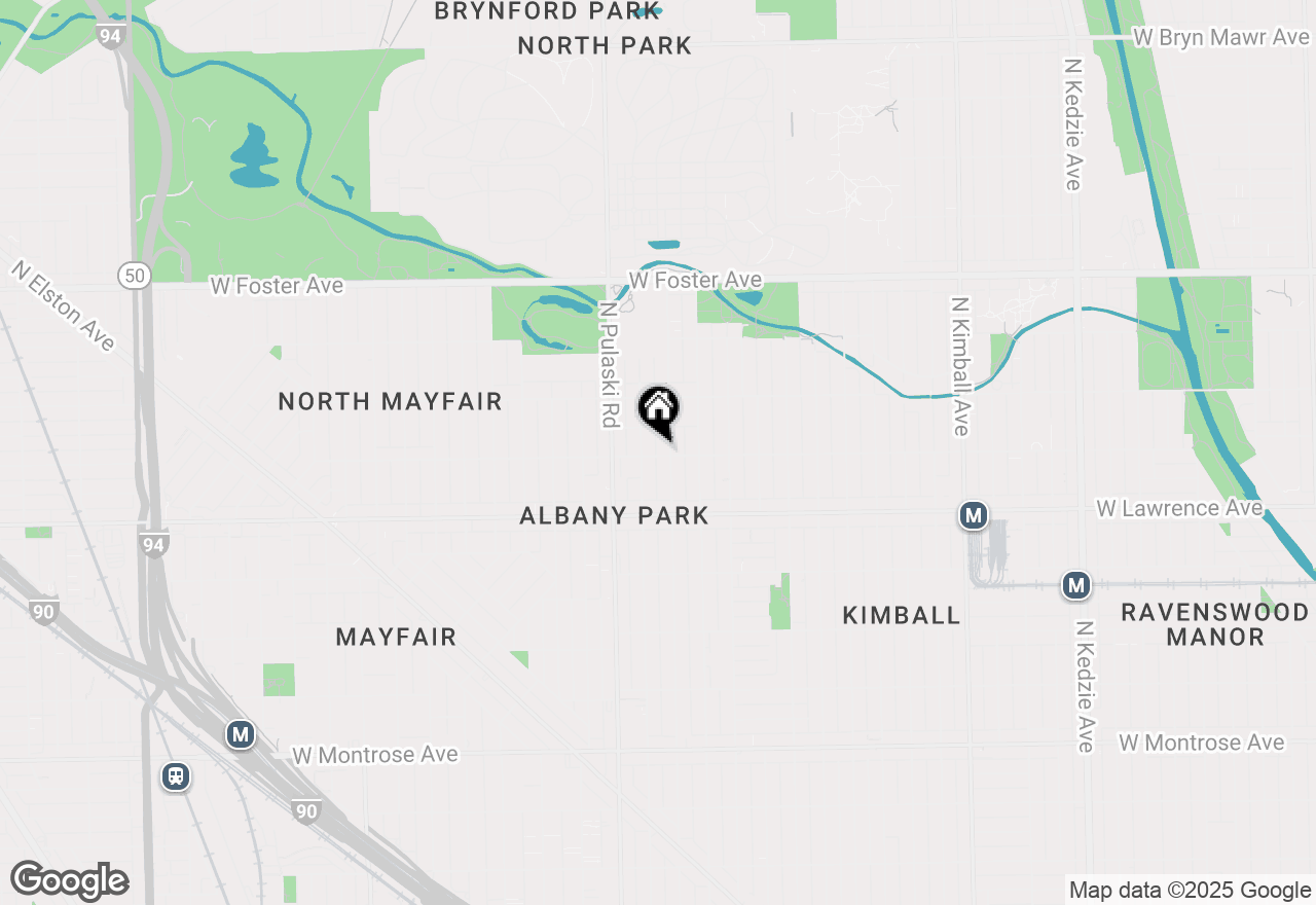 Map of 3908 W Ainslie Street #G, Chicago, IL 60625