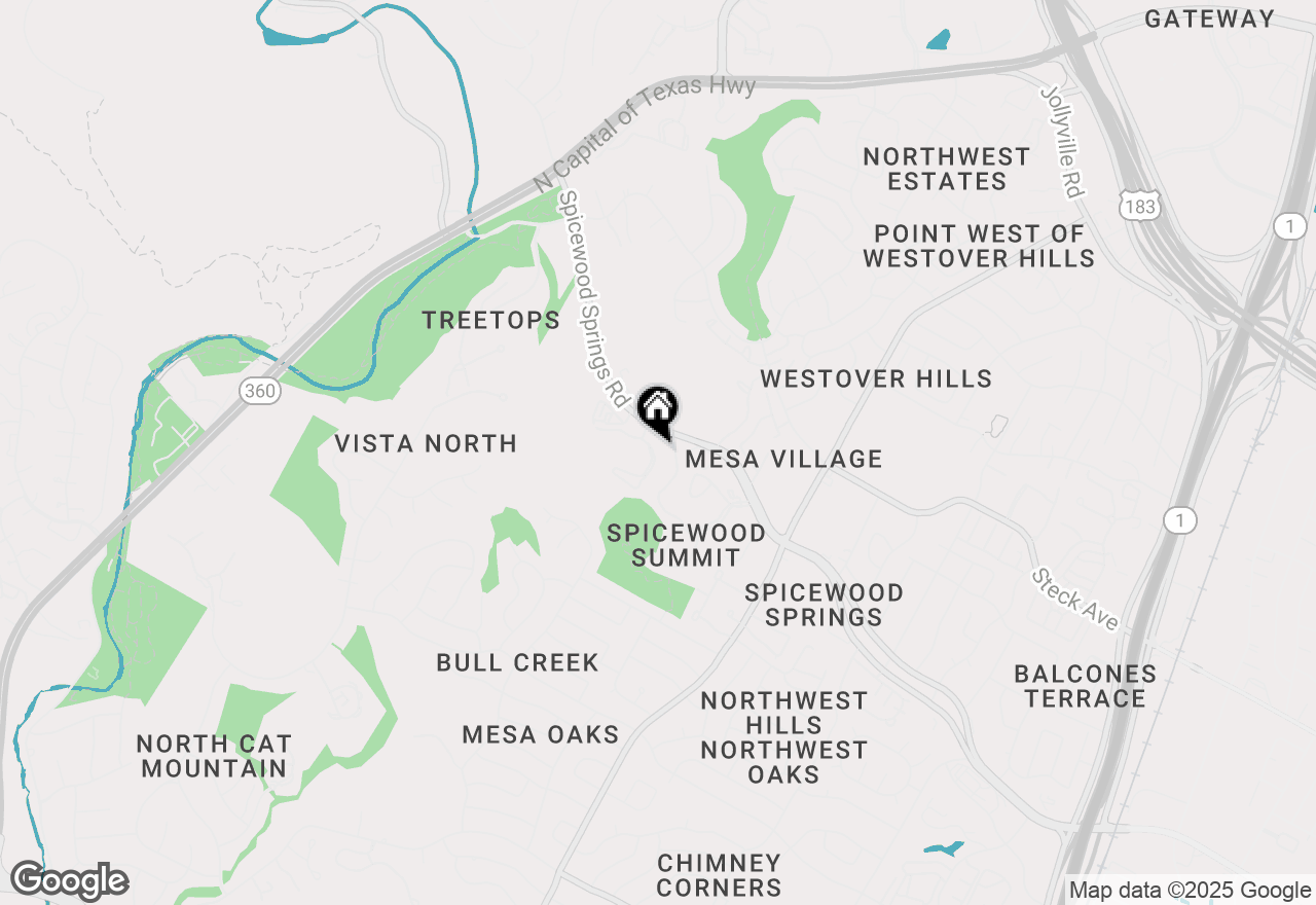 Map of 4711 Spicewood Springs Rd #1-104, Austin, TX 78759