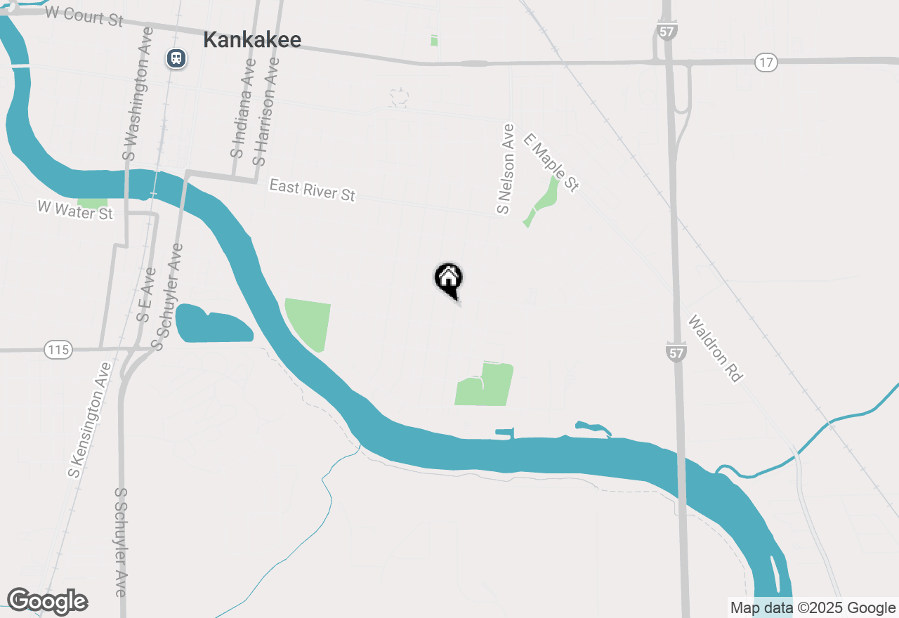 Map of 964 S Lincoln Avenue, Kankakee, IL 60901