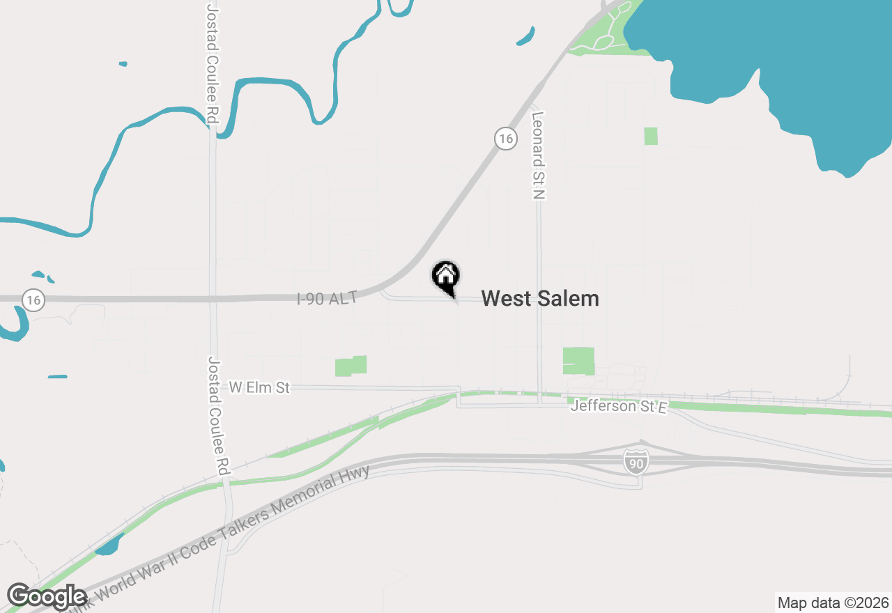 Map of 419 Garland St W, West Salem, WI 54669