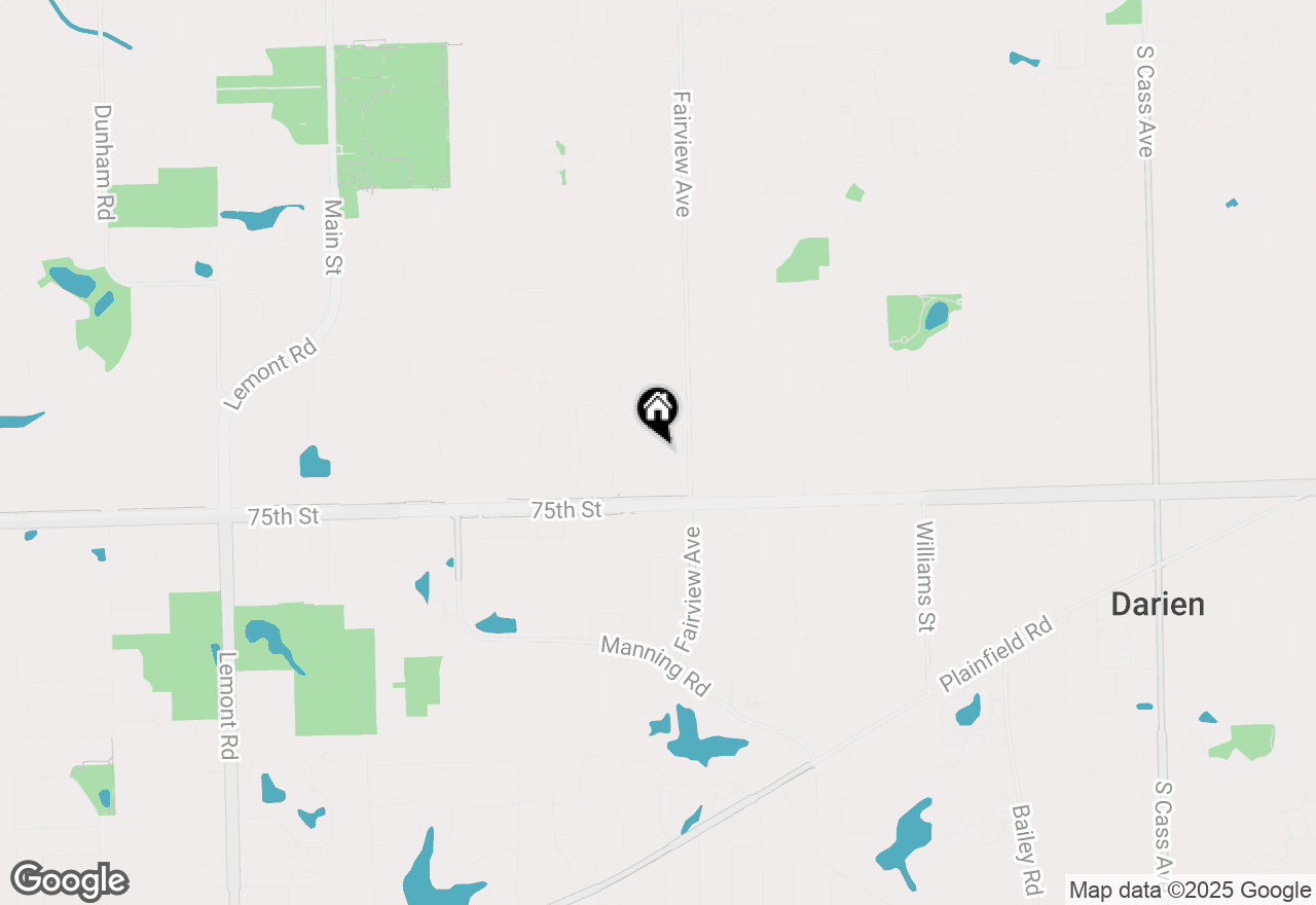 Map of 460 74th Street #204, Downers Grove, IL 60516