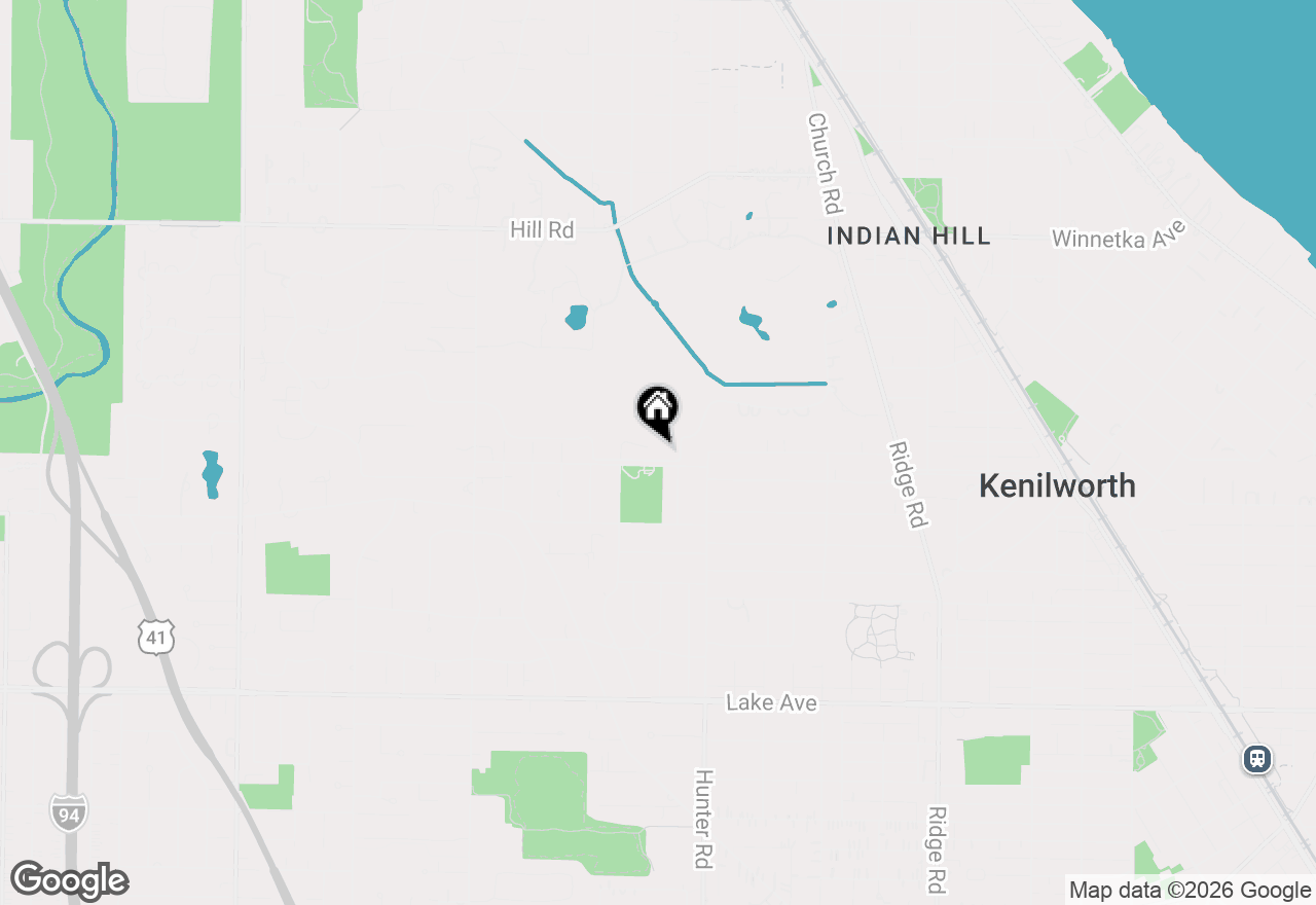 Map of 78 Indian Hill Road, Winnetka, IL 60093