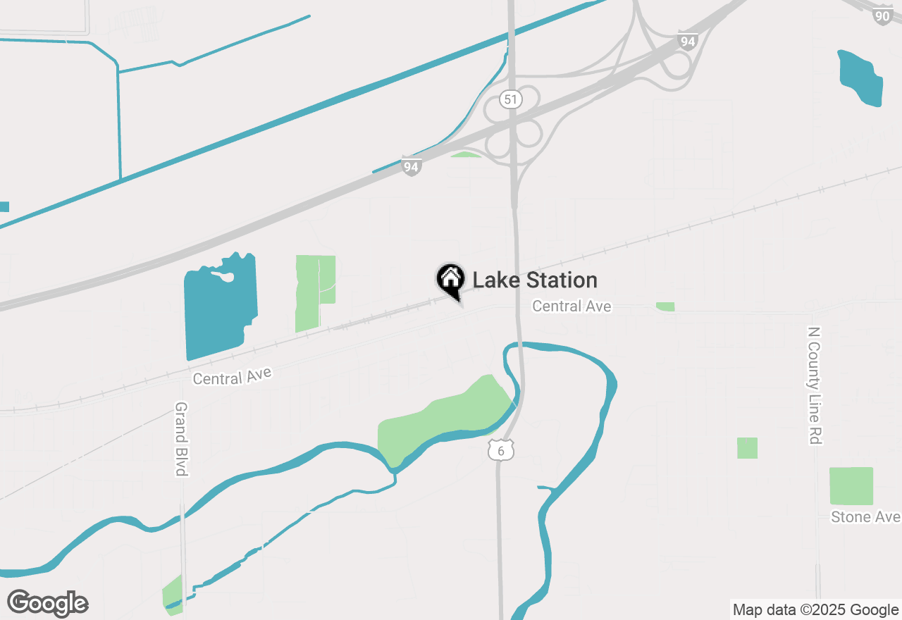 Map of 3232 Central Avenue, Lake Station, IN 46405