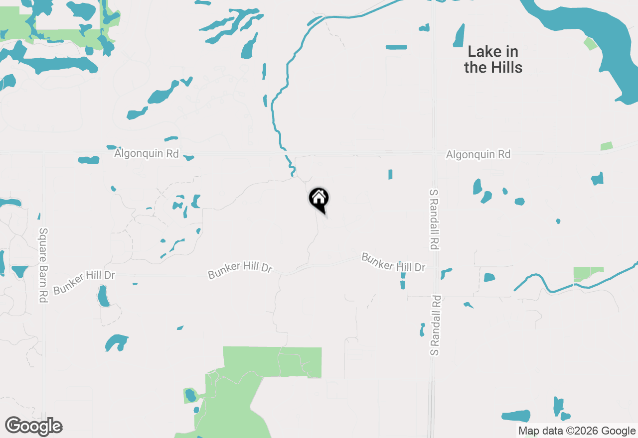 Map of 2835 Waterfront Avenue, Algonquin, IL 60102