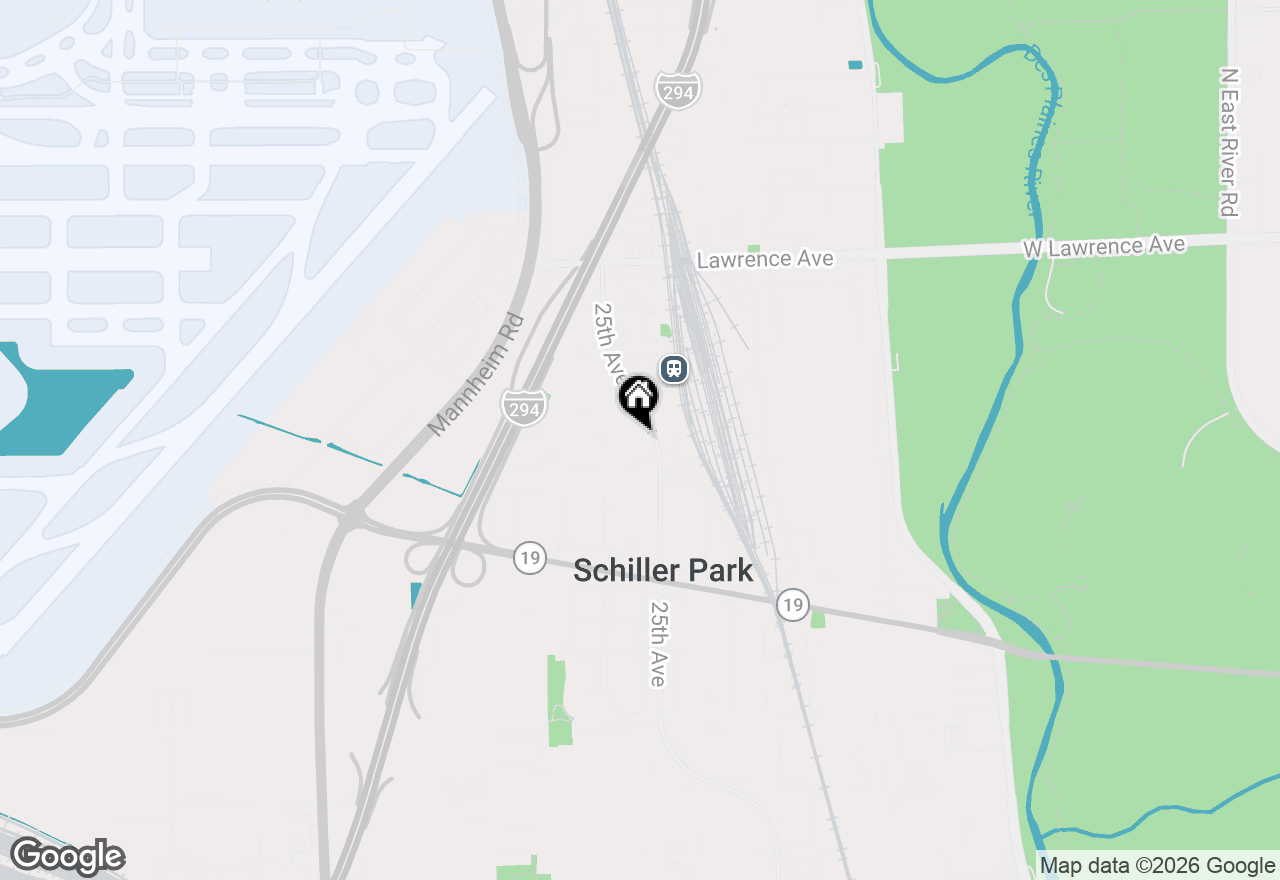 Map of 4462 Emerson Avenue, Schiller Park, IL 60176