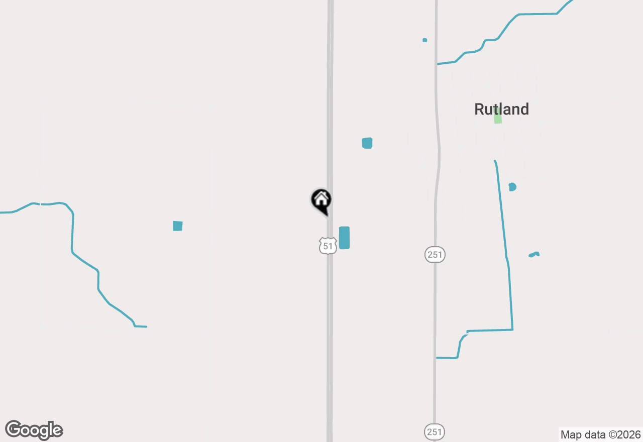 Map of 3098 Co Rd 350n Road, Rutland, IL 61358