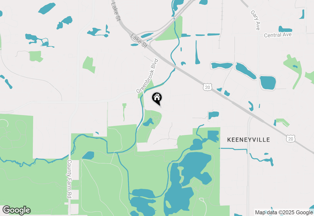 Map of 5500 Court P, Hanover Park, IL 60133