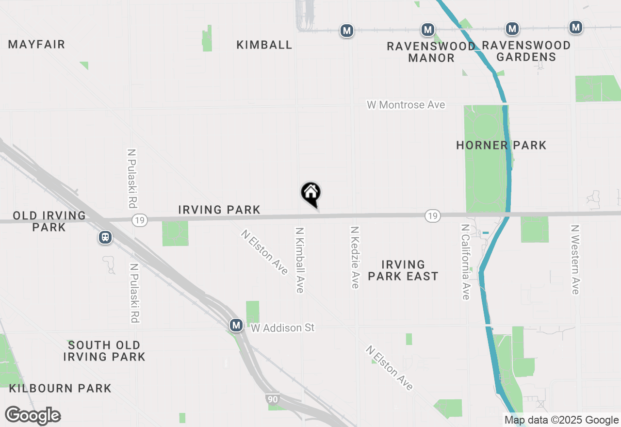 Map of 3332 W Irving Park Road #2, Chicago, IL 60618