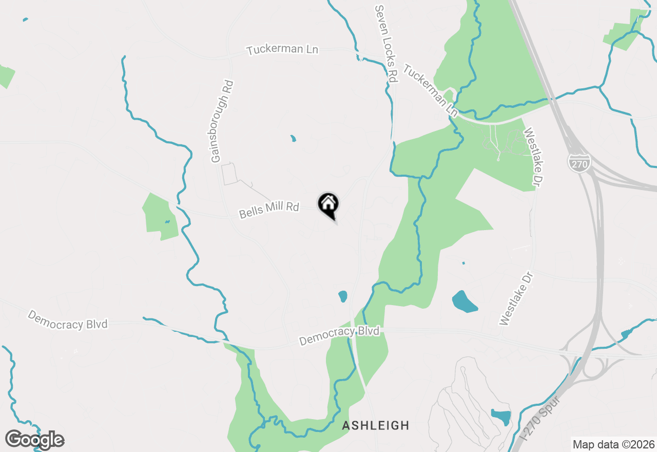 Map of 8029 Inverness Ridge Road, Potomac, MD 20854