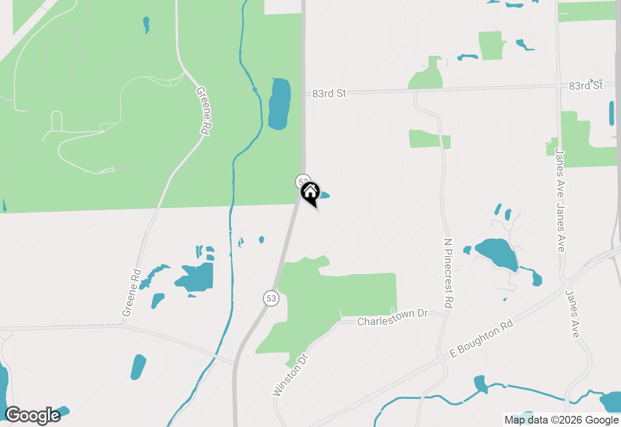 Map of 853 Bonnie Brae Lane, Bolingbrook, IL 60440