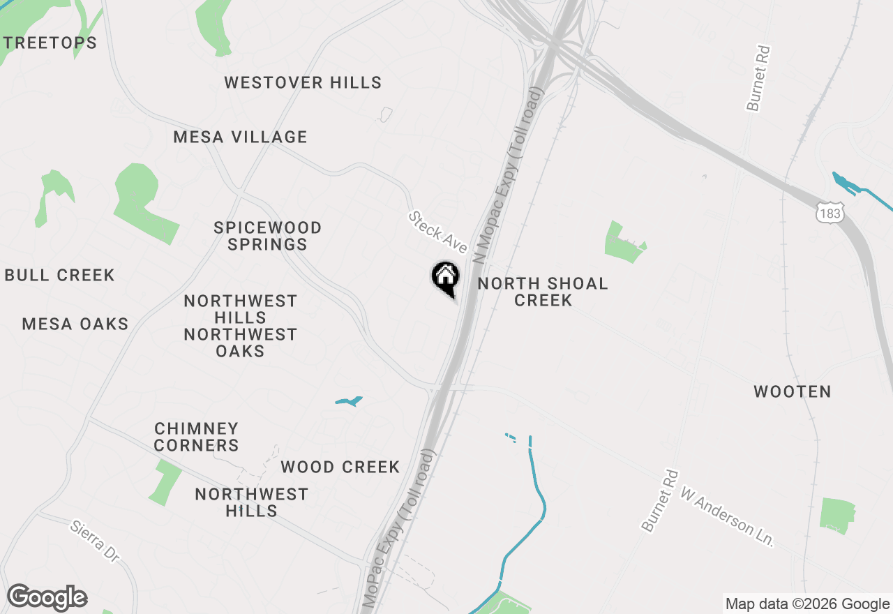 Map of 8100 N Mopac Expy #14-161, Austin, TX 78759