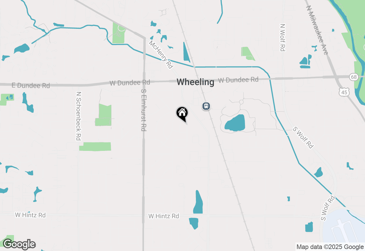 Map of 249 George Road, Wheeling, IL 60090