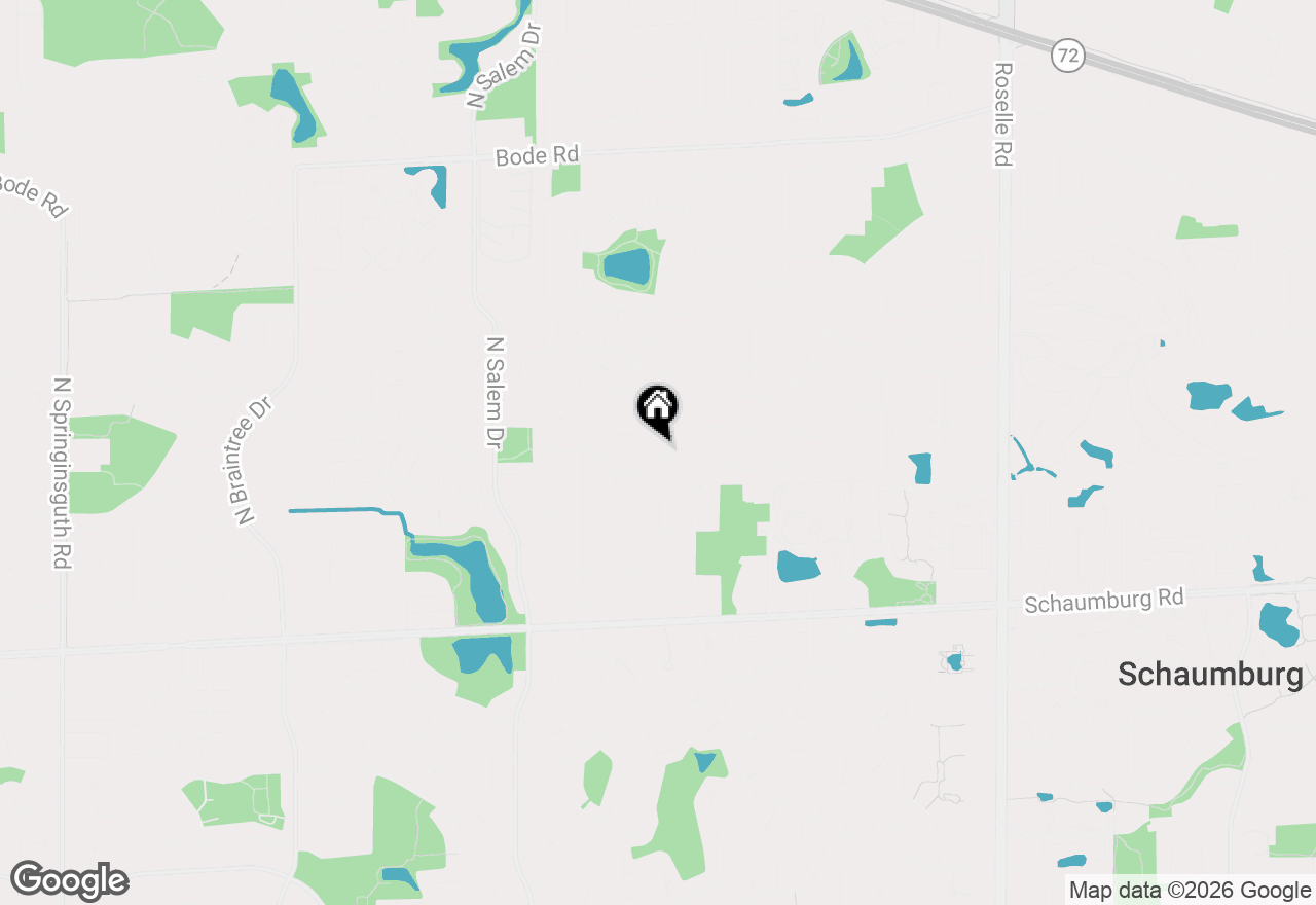 Map of 580 Newark Lane, Hoffman Estates, IL 60169