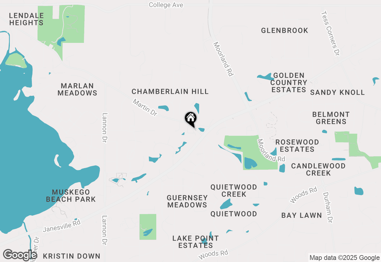 Map of W162S7043 Olive Cir, Muskego, WI 53150