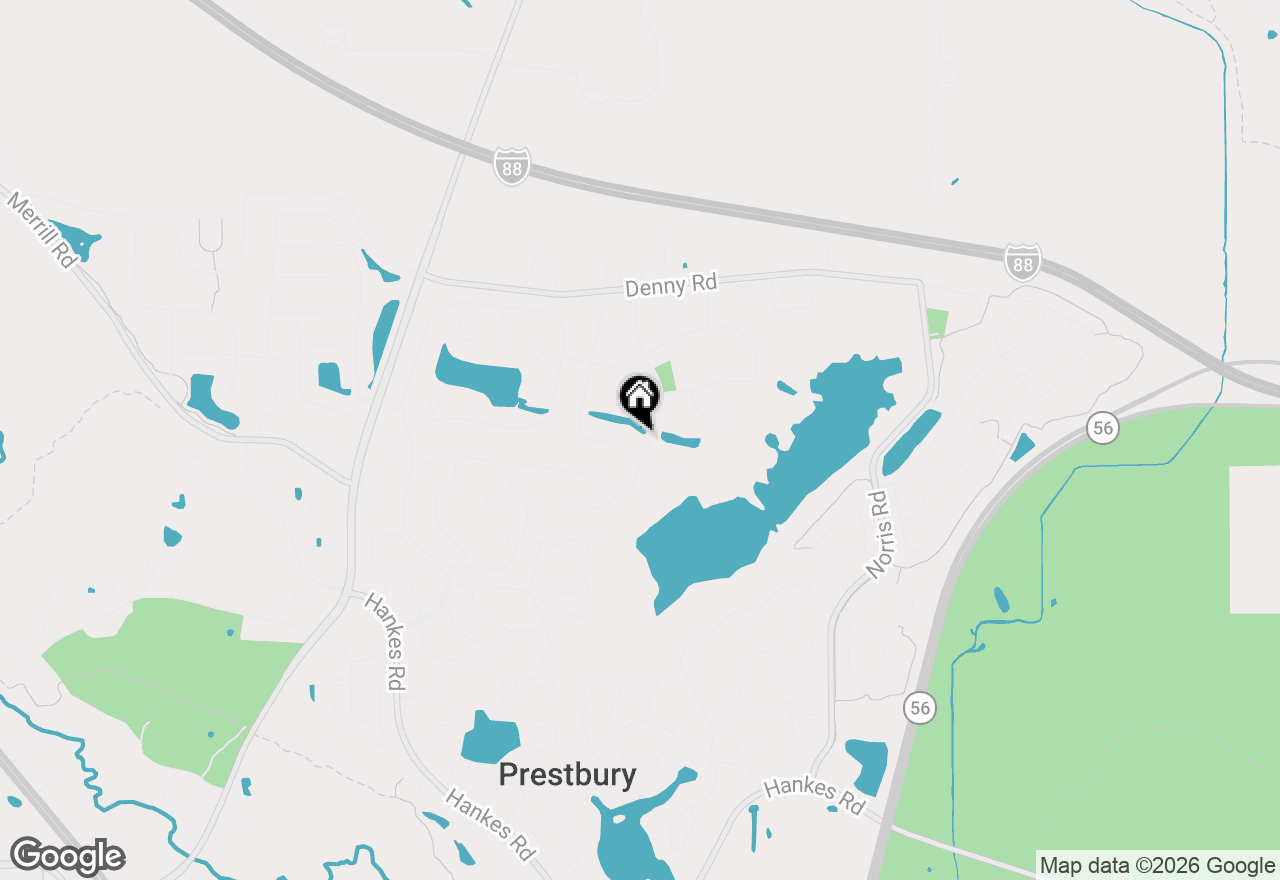 Map of 841 Black Walnut Drive, Sugar Grove, IL 60554