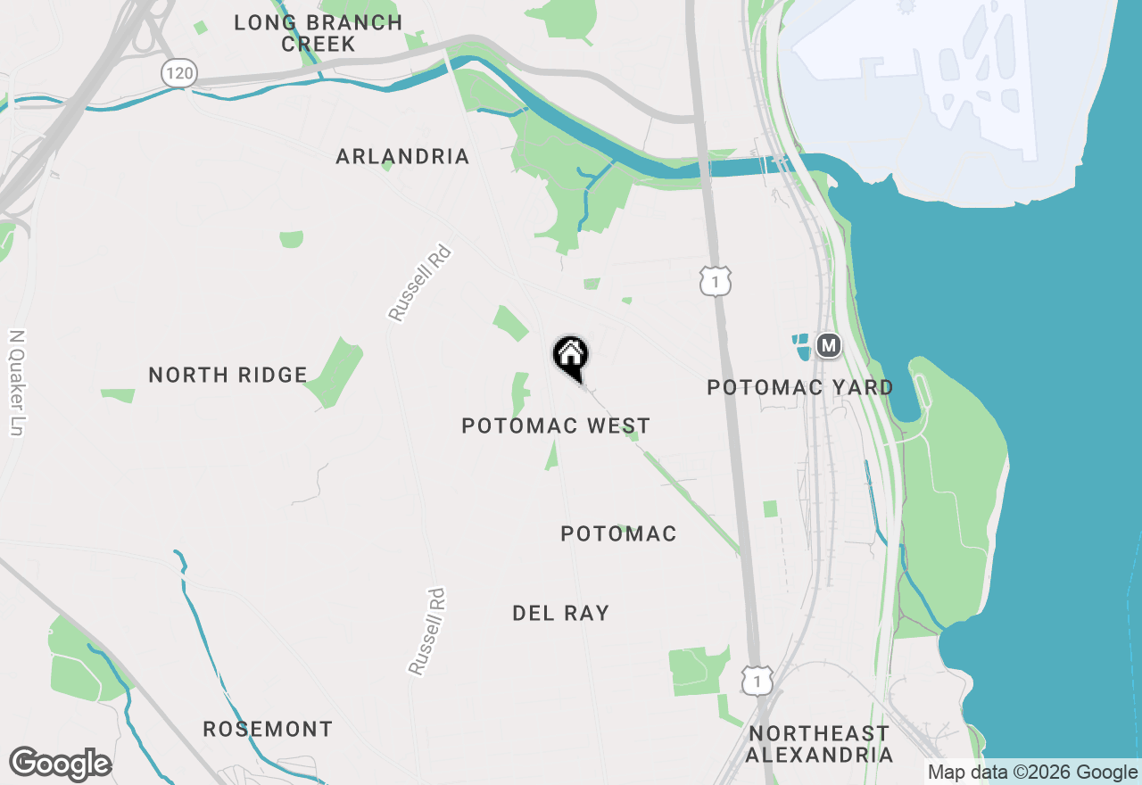 Map of 3030 Manning Street, Alexandria, VA 22305