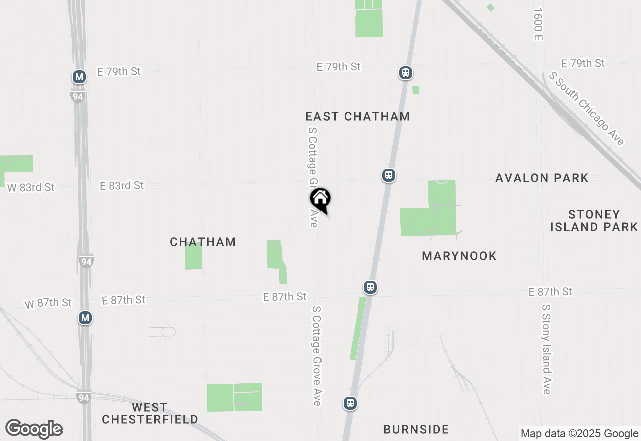 Map of 8419 S Cottage Grove Avenue, Chicago, IL 60619