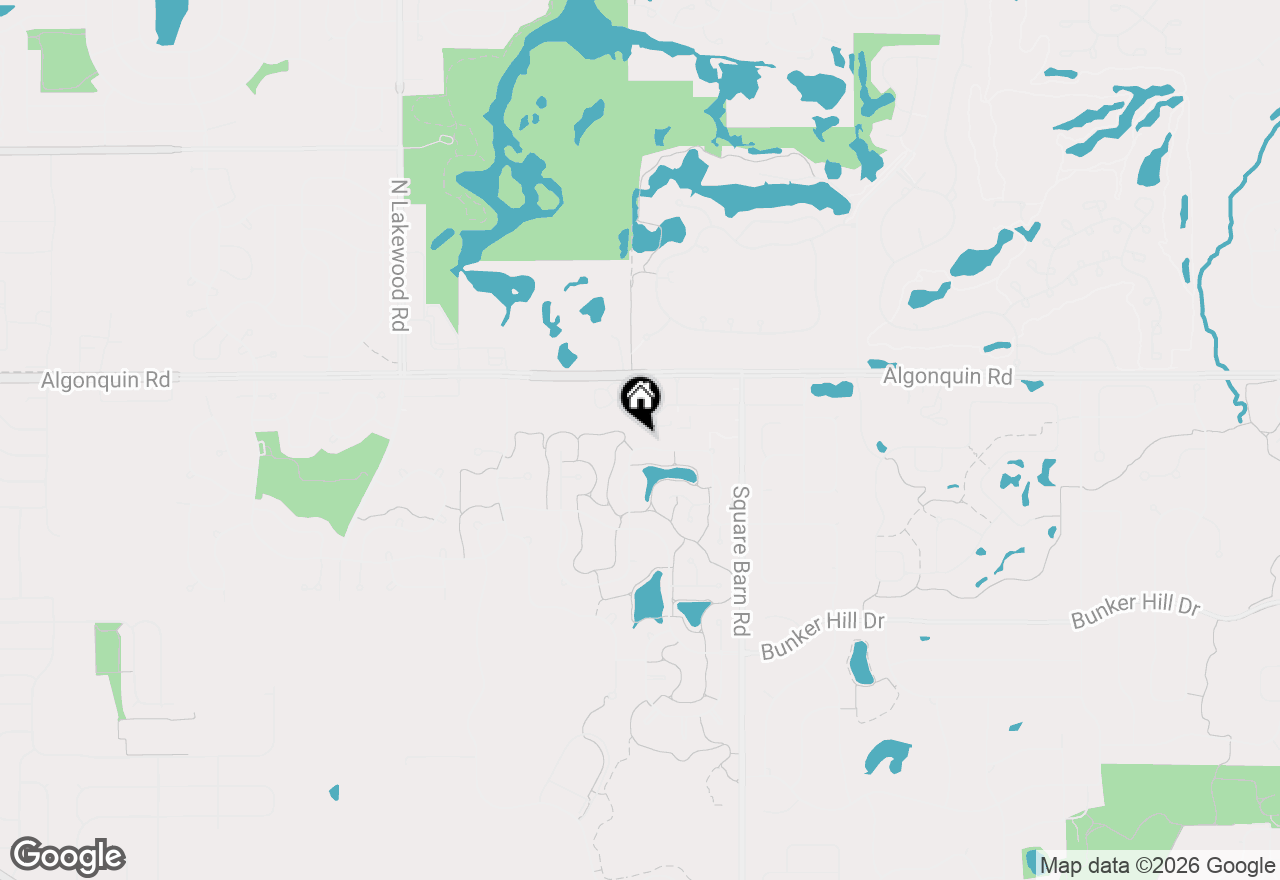 Map of 4211 Whitehall Lane, Algonquin, IL 60102