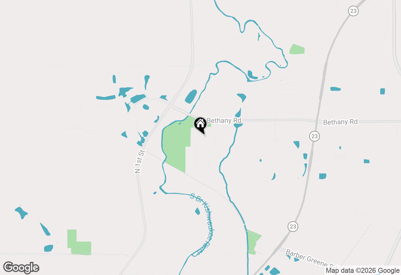 Map of 3028 Wedgewood Drive, Dekalb, IL 60115