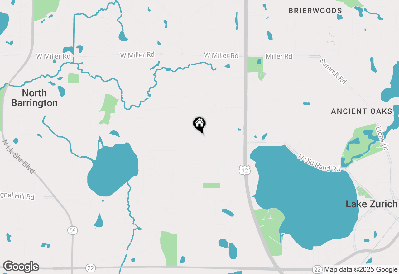 Map of 364 Kim Trail, Lake Zurich, IL 60047