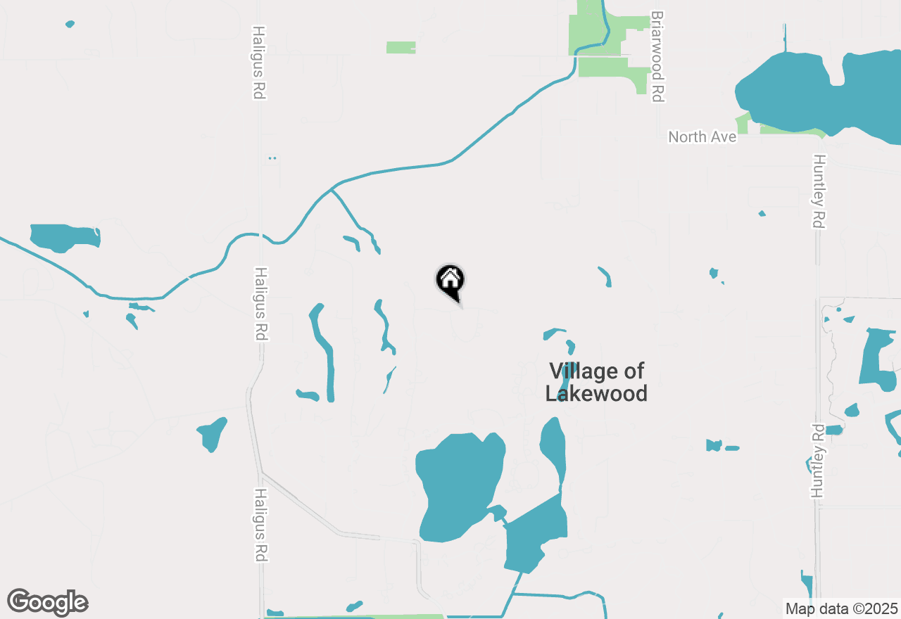 Map of 9717 Partridge Lane, Lakewood, IL 60014