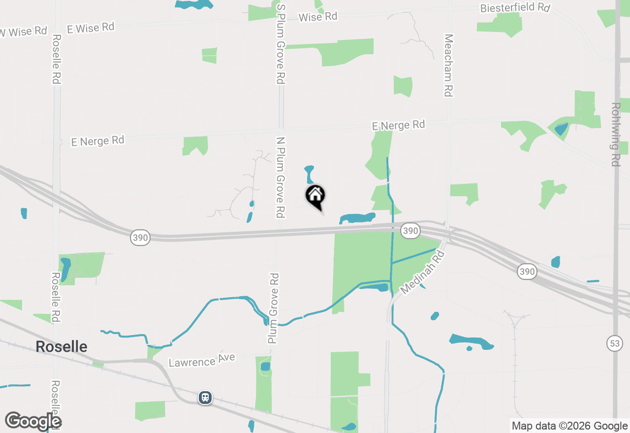 Map of 941 Yosemite Trail #C7, Roselle, IL 60172