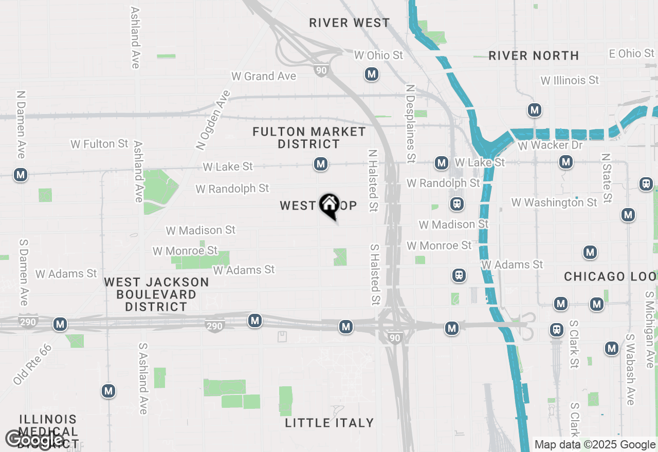 Map of 938 W Madison Street, Chicago, IL 60607