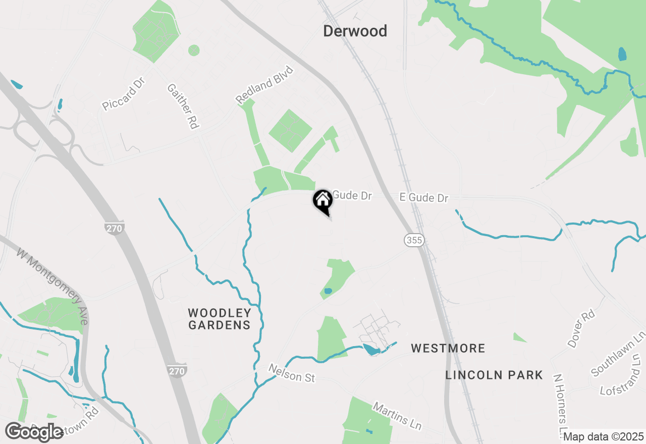 Map of 710 Fordham Street, Rockville, MD 20850