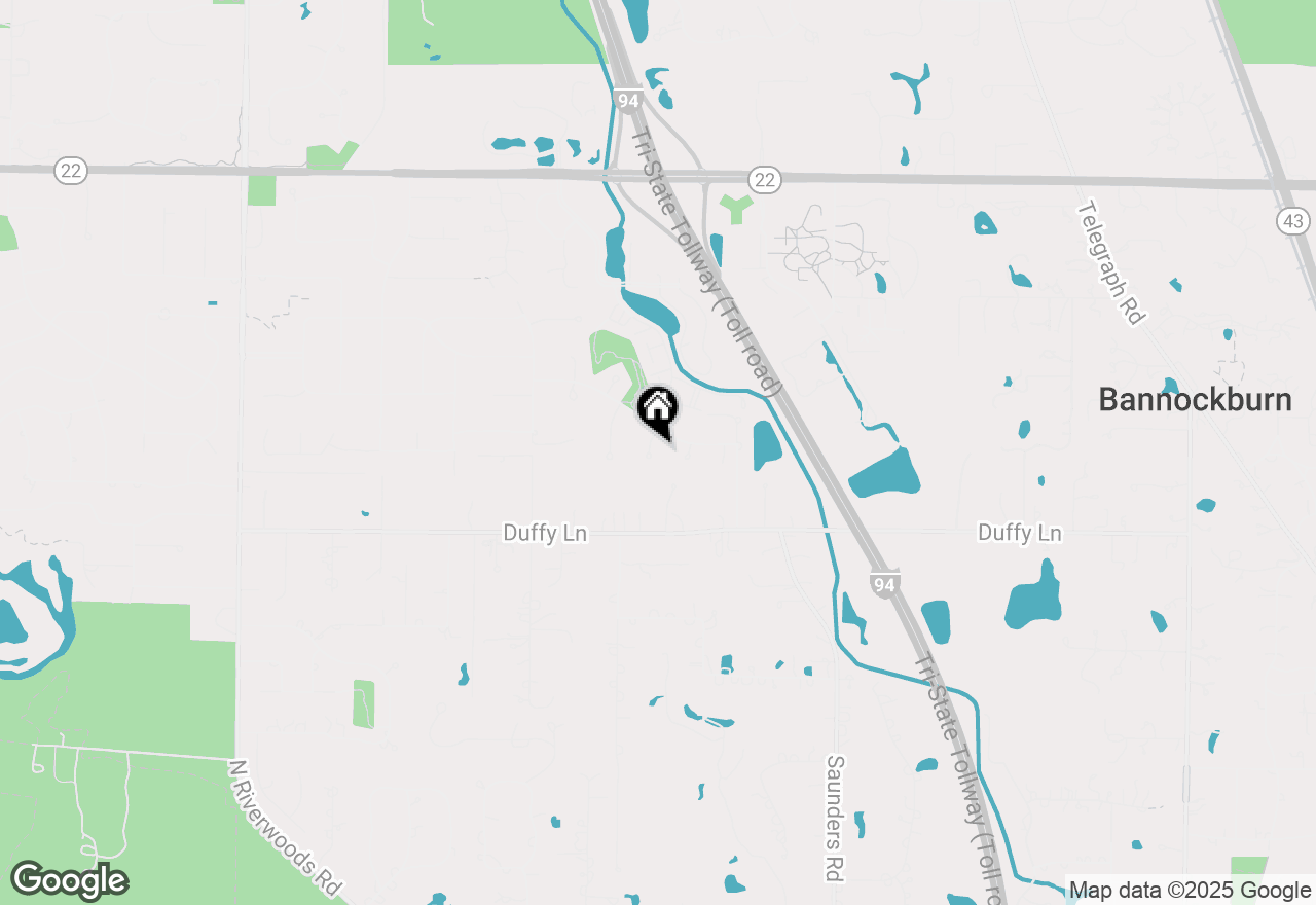 Map of 39 Keswick Court, Lincolnshire, IL 60069