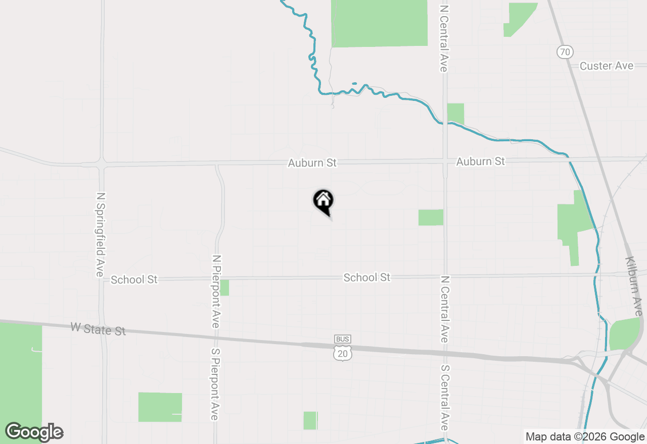 Map of 2511 Ashland Avenue, Rockford, IL 61101