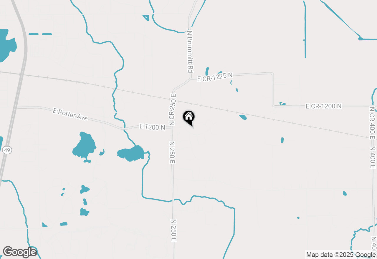 Map of 2116 Redwood Lane, Chesterton, IN 46304