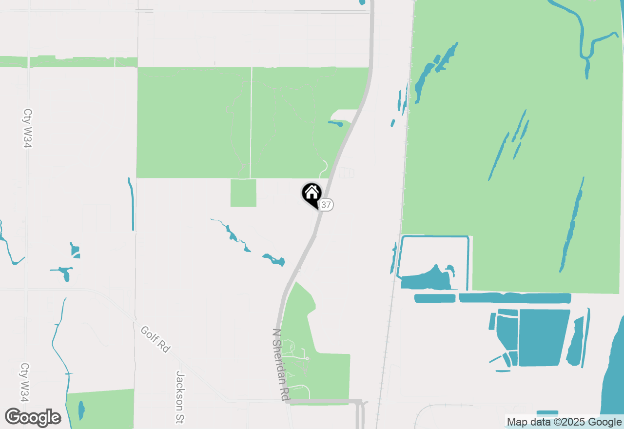 Map of 2538 Burnside Way, Waukegan, IL 60087