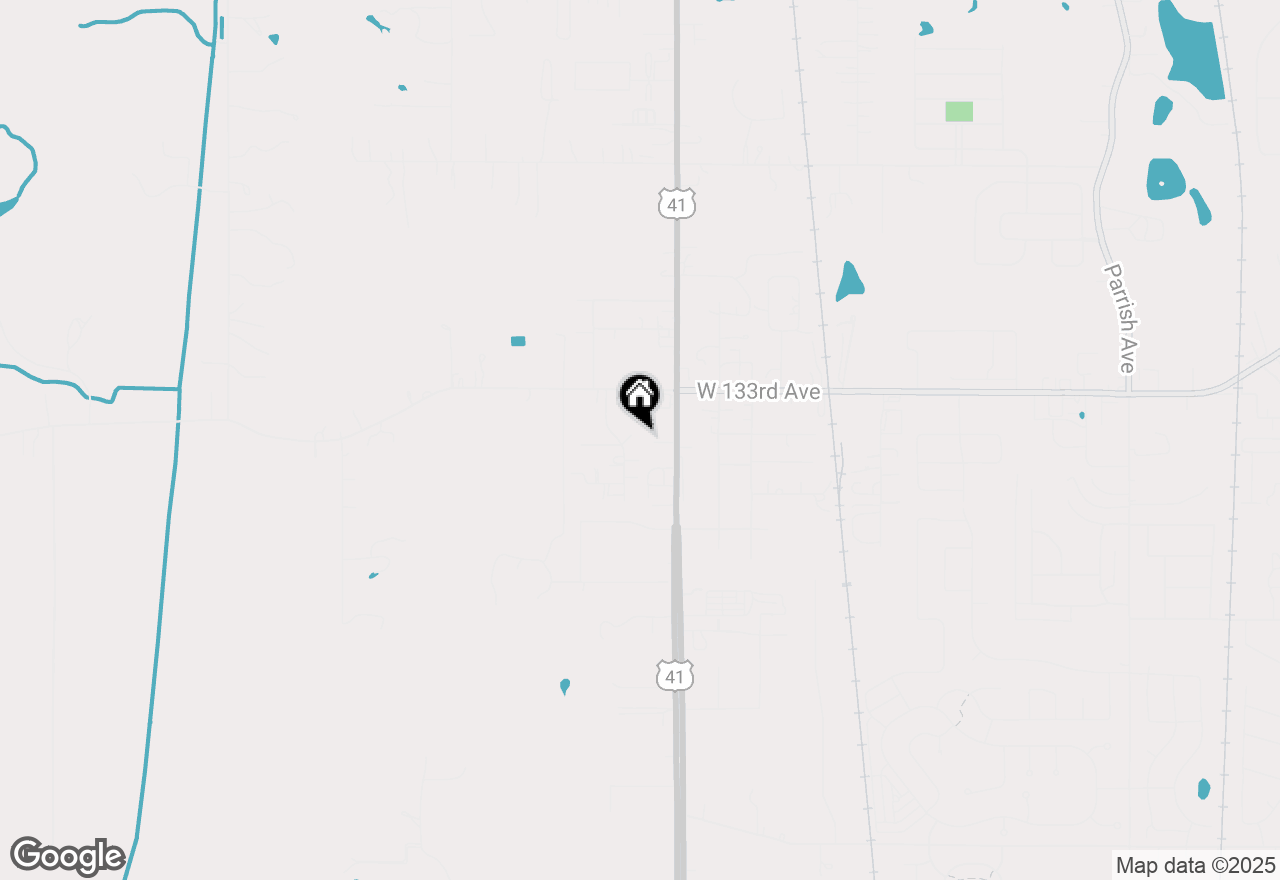 Map of 11392 W 133rd Lane, Cedar Lake, IN 46303