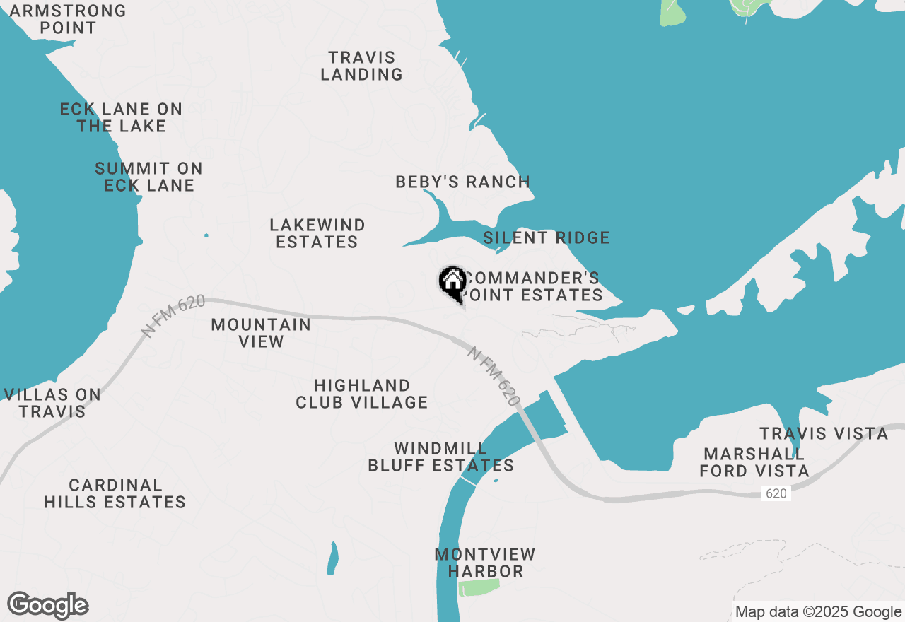 Map of 4300 Mansfield Dam Rd #621, Austin, TX 78734