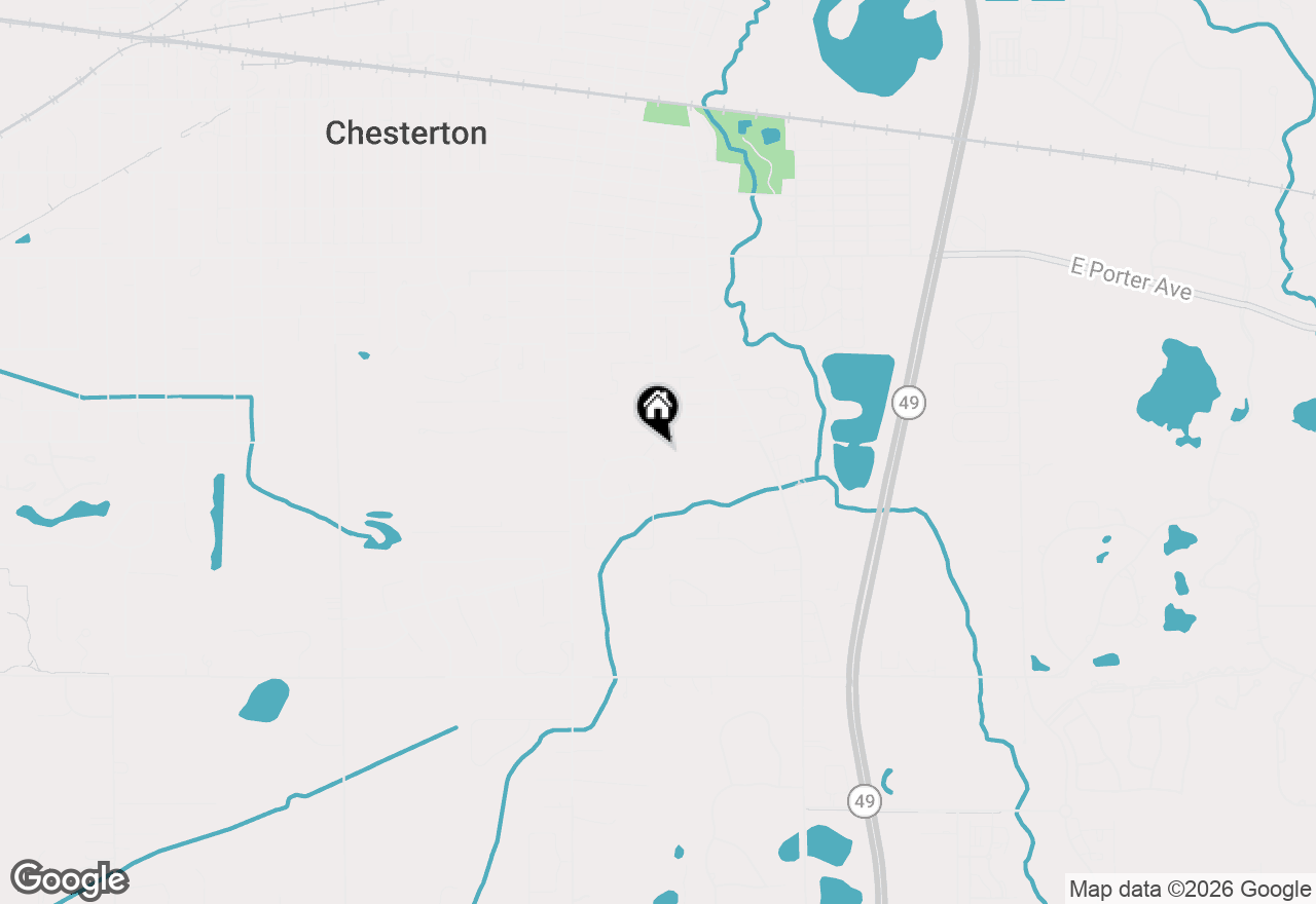 Map of 180 Primrose Circle, Chesterton, IN 46304