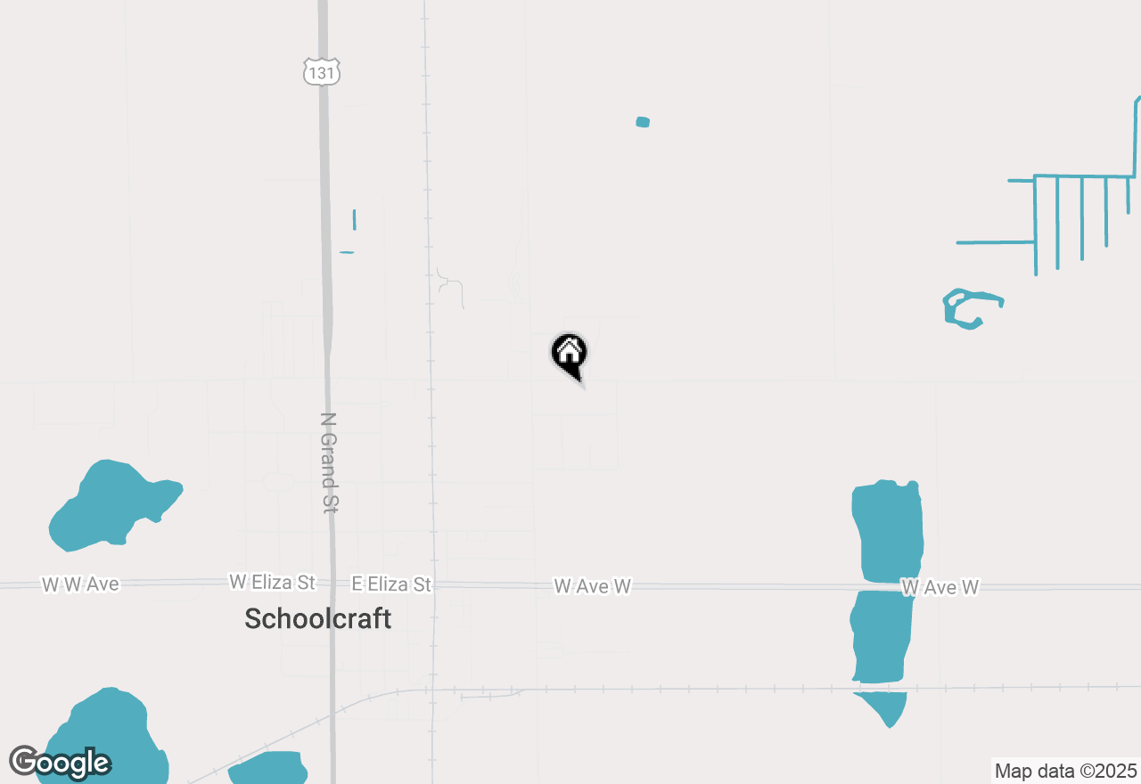 Map of 830 E Lyons Street, Schoolcraft, MI 49087